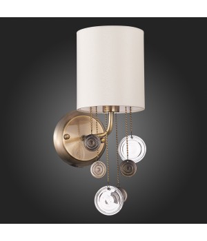SLE107931-01 Бра Бронза/Бежевый E14 1*40W SEVILLA-foto6