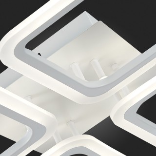 SLE200402-04 Светильник потолочный Белый/Белый LED 1*112W 3000-6000K QUTRO-foto15