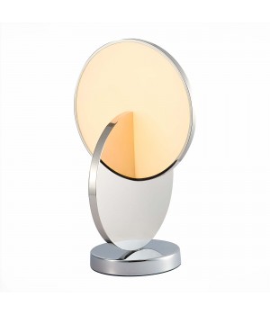 SL6107.104.01 Прикроватная лампа ST-Luce Хром/Белый Хром LED 1*14W 3000K Eclisse-foto3