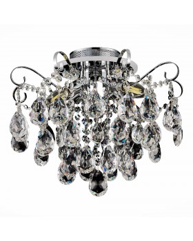 SLE160002-04 Светильник потолочный Хром/Прозрачный E14, LED 4+1*40/5(подсветка)W LITERO-foto12