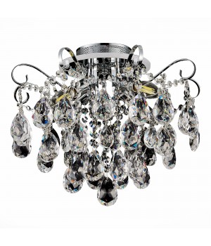 SLE160002-04 Светильник потолочный Хром/Прозрачный E14, LED 4+1*40/5(подсветка)W LITERO-foto12