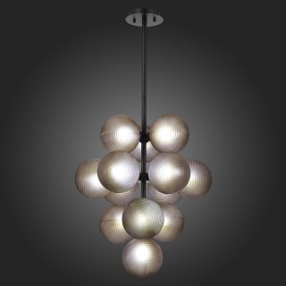 SL1184.403.13 Люстра подвесная ST-Luce Черный/Дымчатый G9 13*5W TODO-foto5