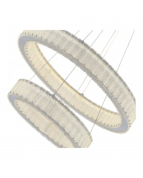 SL6008.103.02 Люстра подвесная ST-Luce Хром/Хром LED 2*50W 3000K LATOZZO-foto3