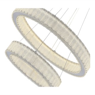 SL6008.103.02 Люстра подвесная ST-Luce Хром/Хром LED 2*50W 3000K LATOZZO-foto3