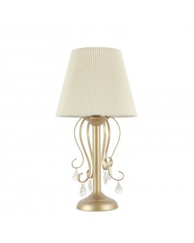 SL177.204.01 Прикроватная лампа Золотистый/Белый E14 1*40W AZZURRO-foto2