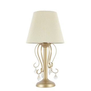 SL177.204.01 Прикроватная лампа Золотистый/Белый E14 1*40W AZZURRO-foto2