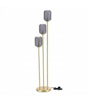 SL1154.335.03 Торшер ST-Luce Латунь/Дымчатый E27 3*60W GRAN-foto2