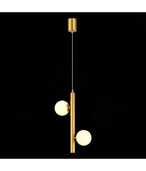 SL1185.203.02 Подвес ST-Luce Золотистый/Белый G9 2*5W ASOLO-foto4