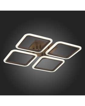 SLE200472-04 Светильник потолочный Кофейный/Белый LED 1*112W 3000-6000K QUTRO-foto7