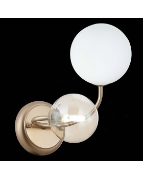 SLE220921-02 Бра Золотистый/Белый, Янтарный G9 2*5W FORMAE-foto3