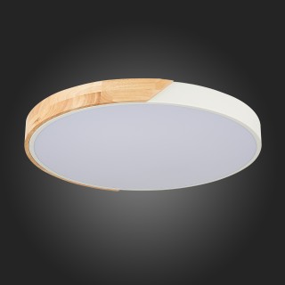 SLE200952-01 Светильник потолочный Белый, Светлое дерево/Белый LED 1*45W 3000K/4000K/6000K FESTA-foto12