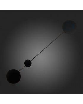 SL6006.401.02 Светильник настенный ST-Luce Черный/Черный LED 2*5W 3000K Tondo-foto5