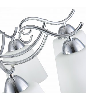 SLE103902-08 Люстра потолочная Хром/Белый E27 8*60W LIADA-foto10