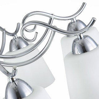 SLE103902-08 Люстра потолочная Хром/Белый E27 8*60W LIADA-foto10