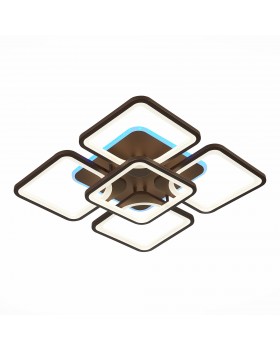 SLE500472-05RGB Светильник потолочный Кофейный/Белый LED 1*170W RGB 10W 3000-6000K VALIA-foto6