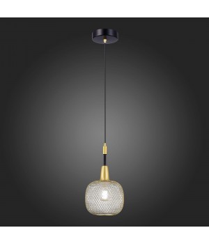 SLE1137-403-01 Подвес Черный, Золотистый/Желтый E14 1*60W ELITIS-foto5