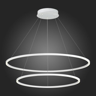 ST605.503.91 Cветильник подвесной  SMART ST-Luce Белый/Белый LED 1*91W 2800-6500K Подвесные светильники-foto3