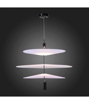 SL6101.413.01 Люстра подвесная ST-Luce Черный/Белый LED 1*15W 3000K Isola-foto6