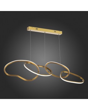 SL6505.203.40 Светильник подвесной ST-Luce Золотистый/Золотистый LED 1*40W 4000K ABRA-foto5