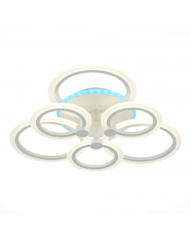 SLE500652-06RGB Светильник потолочный Белый/Белый LED 1*108W RGB 8W 3000-6000K CERINA-foto7