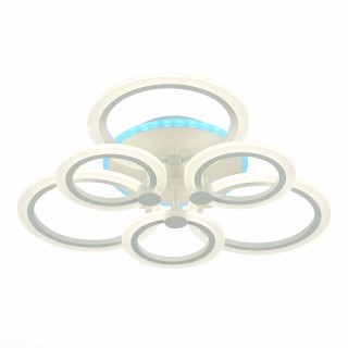 SLE500652-06RGB Светильник потолочный Белый/Белый LED 1*108W RGB 8W 3000-6000K CERINA-foto7