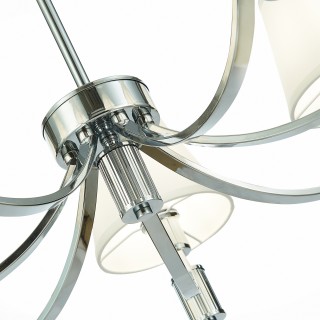 SLE111303-07 Люстра подвесная Хром/Белый E14 7*40W MONZA-foto3