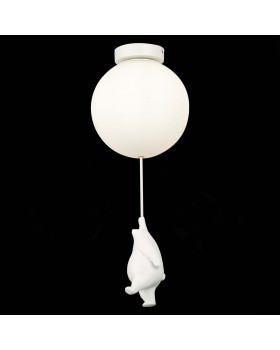 SLE115422-01 Светильник потолочный Белый/Белый E27 1*60W MODENA-foto4