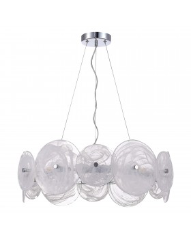 SL1658.103.12 Люстра подвесная ST-Luce Хром/Прозрачно-Белый G9 12*5W 4000K ELSA-foto2