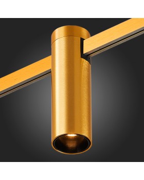 ST810.206.05 Магнитный трековый светильник FARM Золотистый LED 1*5W 3000K 230Lm Ra90 60 IP20 D35xH112 24V FARM-foto6