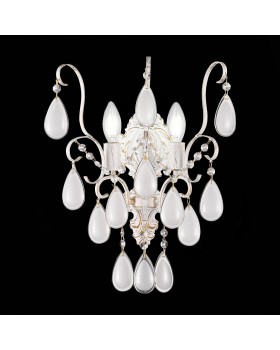 SLE160301-02 Светильник настенный Золотистый/Белый матовый E14 2*60W MAGONZA-foto3