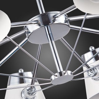 SLE155802-08 Люстра потолочная Хром/Белый E14 8*40W VARIO-foto15