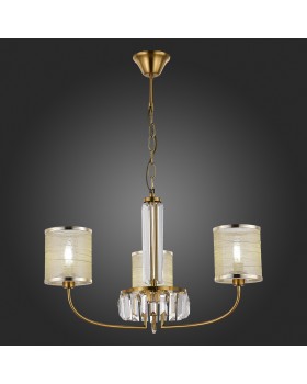 SLE1119-303-03 Светильник подвесной Латунь/Шампань E14 3*40W ELLISSE-foto5