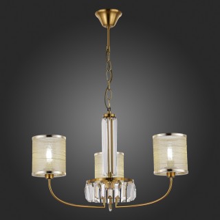 SLE1119-303-03 Светильник подвесной Латунь/Шампань E14 3*40W ELLISSE-foto5