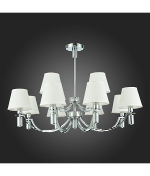 SLE111303-12 Люстра подвесная Хром/Белый E14 12*40W MONZA-foto8