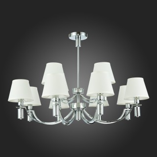 SLE111303-12 Люстра подвесная Хром/Белый E14 12*40W MONZA-foto8