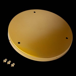 SL001.203.03 Потолочное крепление на 3 лампы (круглое) ST-Luce Золотистый SL001-foto4