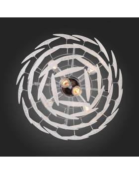 SLE104102-06 Люстра потолочная Хром/Белый E14 6*60W CHILLE-foto15