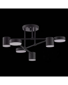 SLE201042-06 Люстра потолочная Черный/Черный LED 6*7W 4000K NOBEL-foto22