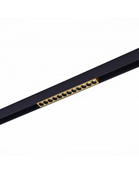 ST806.246.12 Магнитный трековый светильник Золотистый LED 1*12W 4000K 550Lm Ra>90 36° IP20 L220xW22xH44 48VV SKYLINE 48