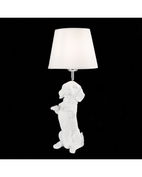 SLE115214-01 Прикроватная лампа Белый, Хром/Белый E27 1*40W NARNI-foto2