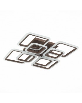 SLE200472-08 Светильник потолочный Кофейный/Белый LED 1*176W 3000-6000K QUTRO-foto4