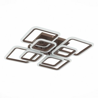 SLE200472-08 Светильник потолочный Кофейный/Белый LED 1*176W 3000-6000K QUTRO-foto4