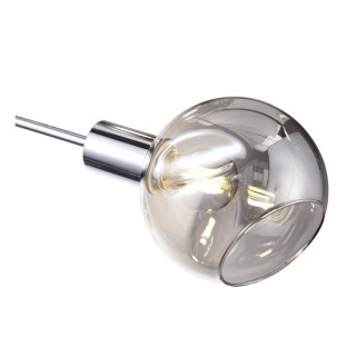 SLE155102-06 Люстра потолочная Хром/Дымчатый E14 6*60W GENTORE-foto13