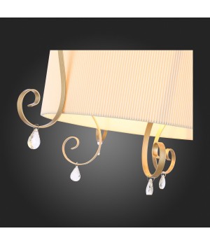 SL177.213.03 Люстра подвесная, потолочная Золотистый/Белый E14 3*40W AZZURRO-foto9