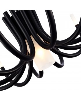 SL1173.402.13 Люстра потолочная ST-Luce Черный/Черный G4/E27 12+1*5+60W PAFE-foto4