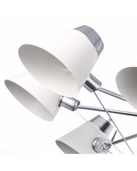 SLE155802-08 Люстра потолочная Хром/Белый E14 8*40W VARIO-foto14