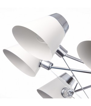 SLE155802-08 Люстра потолочная Хром/Белый E14 8*40W VARIO-foto14