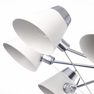 SLE155802-08 Люстра потолочная Хром/Белый E14 8*40W VARIO-foto14