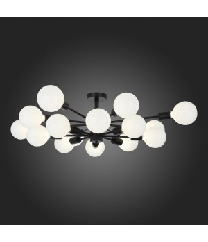 SL419.402.16 Люстра потолочная Черный E27 16*60W ANO-foto7