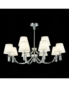 SLE111303-12 Люстра подвесная Хром/Белый E14 12*40W MONZA-foto4